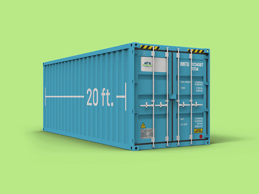 20 foot shipping container