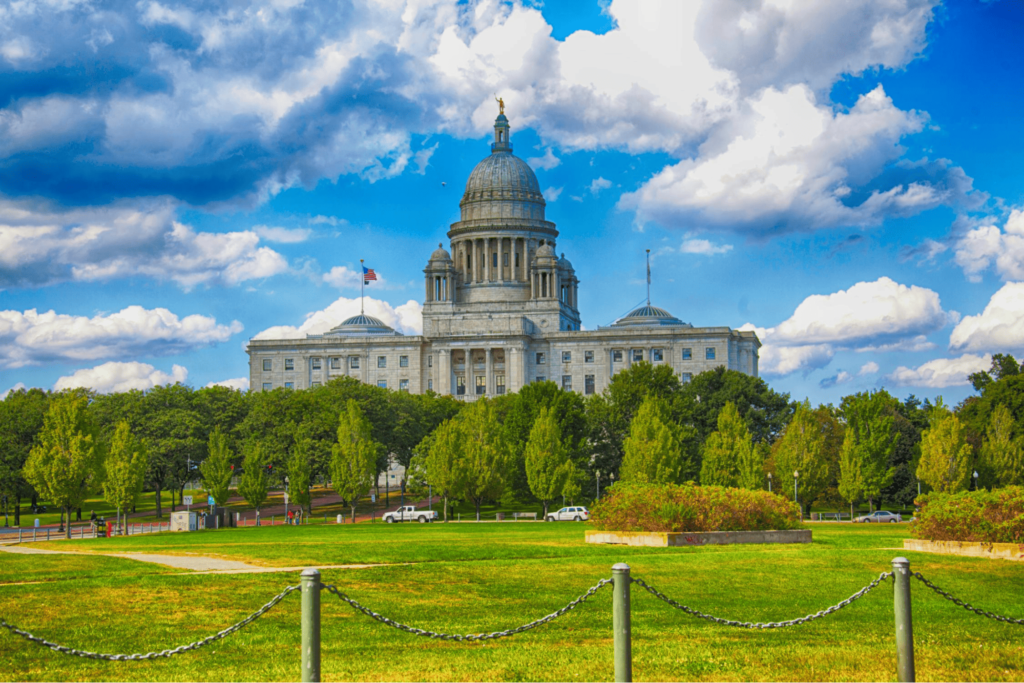 Capital building in Provience, Rhode Island